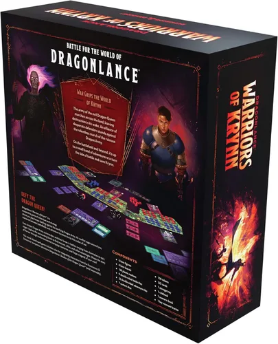 Vista 5 de Dungeons & Dragons Dragonlance Warriors of Krynn - Juego de mesa cooperativo para 3-5 jugadores