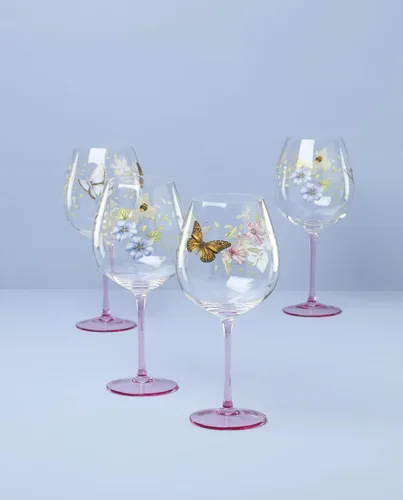 Vista 4 de Lenox 896702 Butterfly Meadow - Copas de vino (4 unidades)