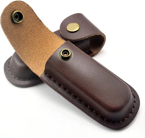 Vista 6 de Funda multiherramienta, Funda de cuero para cuchillos multiherramientas, estuche de bolsillo para cinturón, Funda para cinturón de bolsillo, Funda
