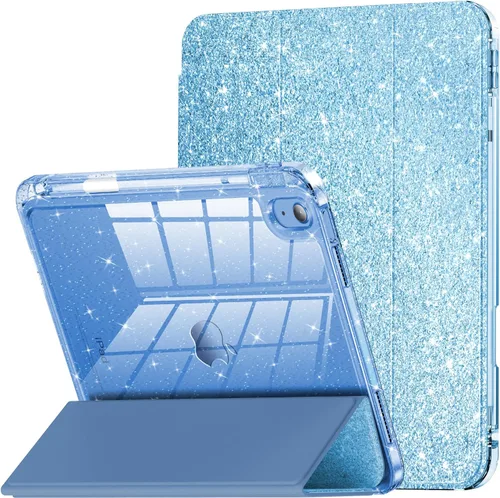 Vista 16 de INFILAND Funda compatible con iPad A16 de 11ª generación de 11 pulgadas 2025, funda para iPad de 10ª generación de 10.9 pulgadas, cubierta