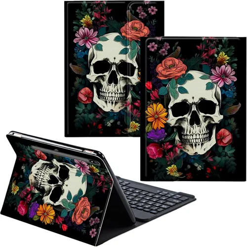 Vista 58 de Para Samsung Galaxy Tab S6 Lite Funda 2022/2020 Teclado Inalámbrico Desmontable Y Cubierta De Soporte De Cuero PU Funda Protectora Para Samsung