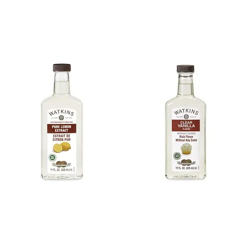 Vista 52 de Watkins Extracto orgánico de almendra pura, sin OMG, Kosher, botella de 4 onzas, 1 paquete