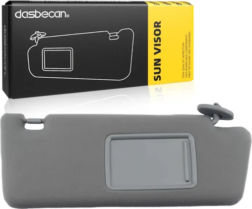 Vista 9 de Dasbecan - Visera solar para el lado izquierdo del conductor compatible con Toyota Tacoma 2005, 2006, 2007, 2008, 2009, 2010, 2011, 2012, 2013