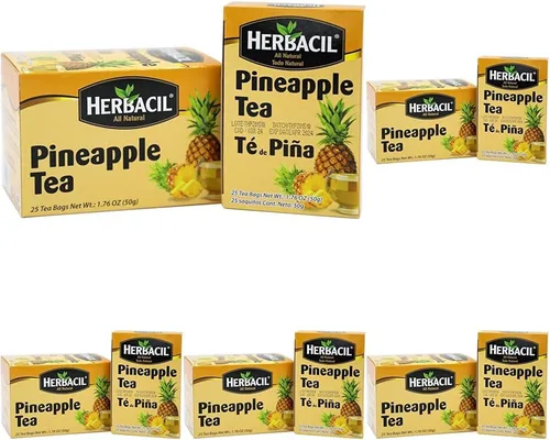 Vista 9 de Herbacil, Té herbal con piña deshidratada, Ayuda a eliminar el exceso de agua, Rico en vitamina C, Promueve tu bienestar general, Efecto