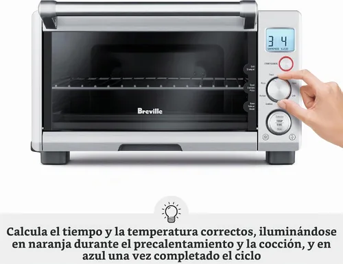 Vista 5 de Breville BOV650XL - Horno compacto inteligente, acero inoxidable cepillado