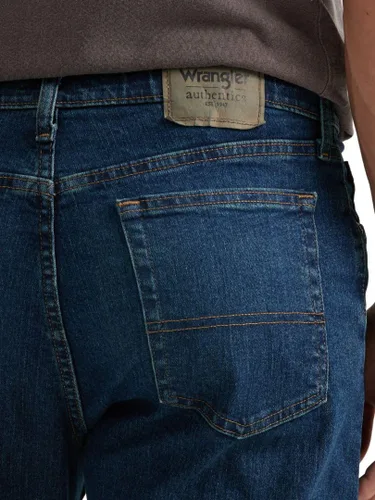 Vista 5 de Wrangler Authentics - Jeans de ajuste estándar y pretina Comfort Flex, para hombre