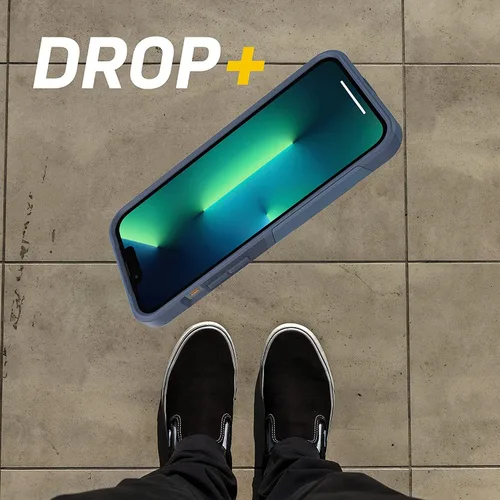 Vista 5 de OtterBox Commuter Series - Funda para iPhone 13 Pro con protector de lente de cámara, embalaje no minorista, Rock Skip Way