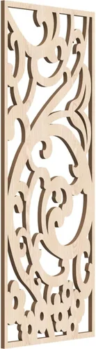 Vista 40 de Ekena Millwork WALW10X25X0250BDWHI Bridgewater - Paneles de pared decorativos de madera con calado, 9 3/8 pulgadas de ancho x 24 3/8 pulgadas
