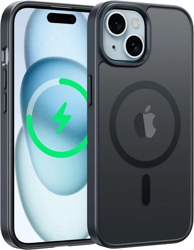 Vista 148 de FNTCASE para iPhone Air Case Clear: Fundas magnéticas para teléfono con protector de pantalla a prueba de caídas, compatibles con Magsafe, delgadas