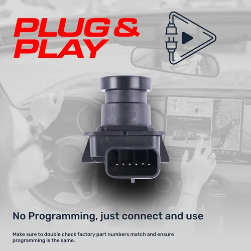 Vista 5 de Master Tailgaters Repuesto para Ford Transit Passenger/Cargo Van (2018-2019) Cámara de respaldo OE Parte # JK4Z-19G490-J, JK4Z-19G490-B