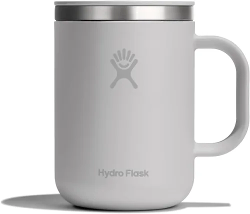 Vista 40 de Hydro Flask Taza de café – Acero inoxidable aislado, antiderrames, resistente a fugas, taza de viaje de 12 onzas, verde aloe