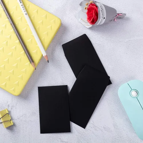 Vista 5 de Paquete de 100 sobres para monedas pequeñas, sobres autoadhesivos de papel kraft para semillas, mini piezas, sellos para artículos pequeños