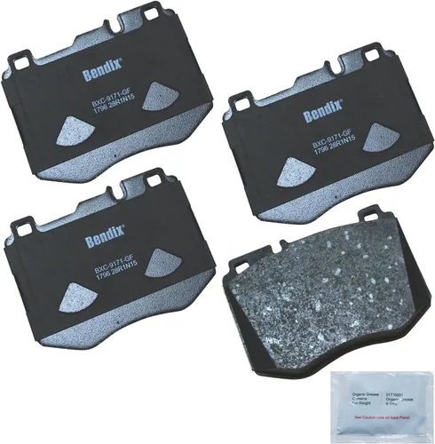 Vista 402 de Bendix Pastillas de freno delanteras de cerámica Priority1 CFC465AK2 para Acura EL 2005-1997, Honda Civic 2011-1996, Insight 2014-2010