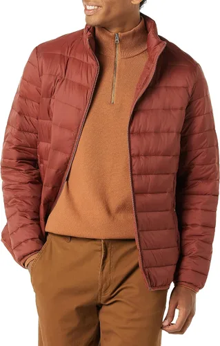 Vista 24 de Amazon Essentials Chaqueta acolchada ligera y resistente al agua para hombre (disponible en tallas grandes y altas)