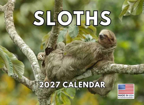 Vista 48 de Calendario de Cocodrilo 2026 Calendario de Pared Mensual 12 Meses Fabricado en Estados Unidos