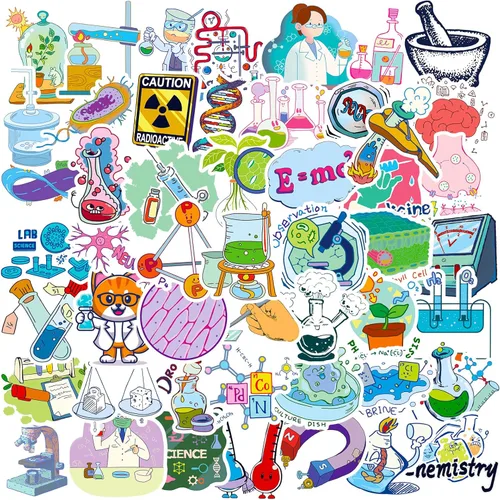 Vista 30 de DothRayan Calcomanías artísticas para niños, adolescentes y adultos, 100 unidades, lindas calcomanías estéticas de vinilo impermeables para botella