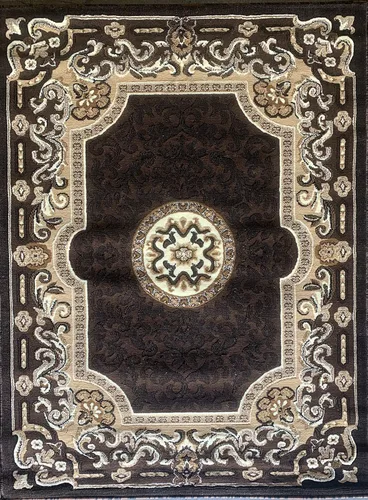 Vista 26 de Alfombra tradicional persa Kingdom Berber Beige Design D123 (8 pies X 10 pies)