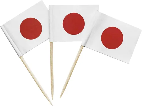 Vista 16 de 100 piezas de banderas de Brasil brasileñas pequeñas con palillos, decoración para mini cupcakes, toppers para cupcakes, banderas de comida