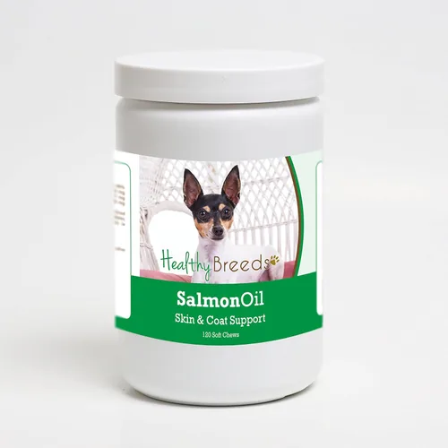 Vista 203 de Healthy Breeds Affenpinscher - Masticables suaves de aceite de salmón, 90