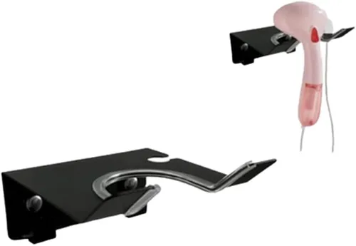 zoele Soporte de vapor de ropa de mano para montaje en pared, soporte portátil para plancha de vapor de tela, máquina de planchado de vapor colgante