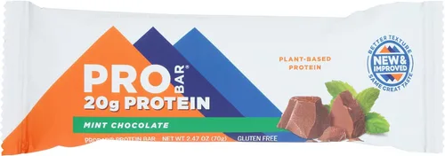 Vista 4 de Probar Barra de núcleo de chocolate con menta orgánica, 2.46 oz, 12