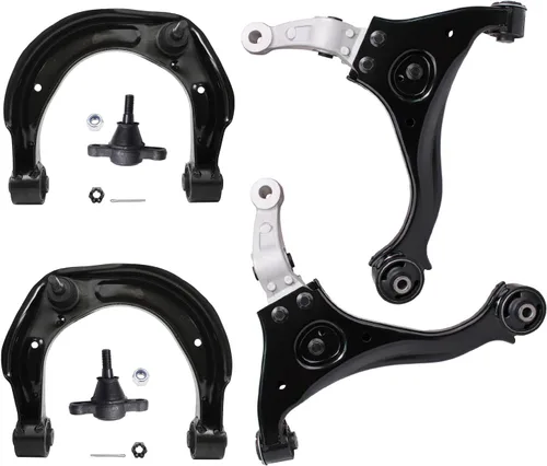 Vista 105 de Detroit Axle - Kit de extremo delantero RWD para Chrysler 300 Dodge Charge Challenger 2011-2019, 2 brazos de control inferiores traseros 2 rótulas