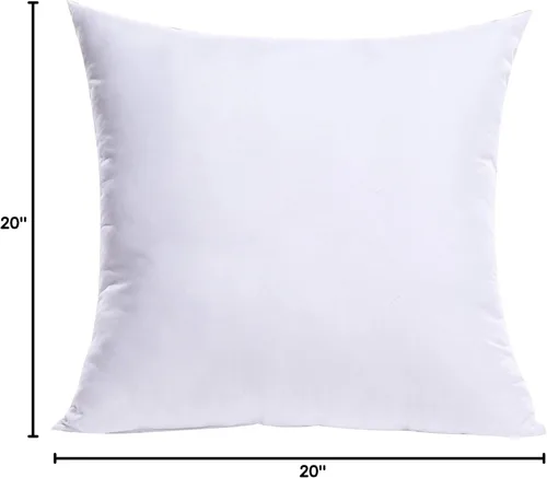 Vista 41 de MIULEE - Juego de 2 cojines hipoalergénicos de alta calidad, para rellenar fundas cuadradas de cojín decorativas, para sillón, sofá, cama, 16 x 16