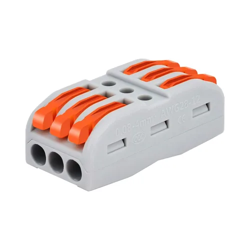 Vista 34 de NineLeaf 10 PCS Conectores de Cable de Conexión Rápida, Conector de Cableado Rápido de 2 Entradas 4 Salidas, Conectores Eléctricos Compactos