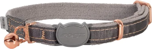 Rogz Urban Collar De Seguridad Para Gato S/M - Gris Paloma Gris (Dove Gray)