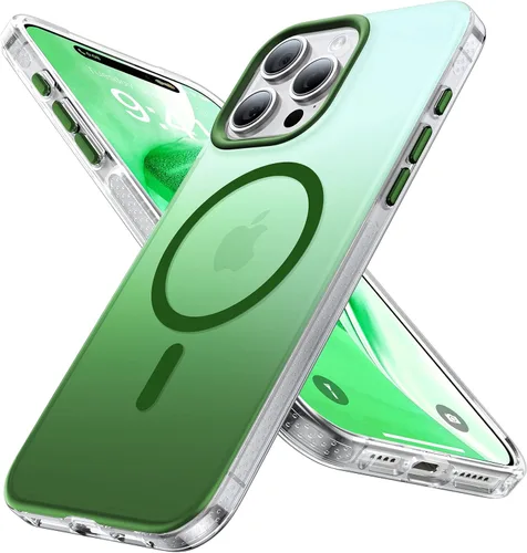 Vista 8 de Funda magnética fuerte diseñada para iPhone 13 Pro, compatible con Magsafe [protección contra caídas de grado militar] Funda protectora a prueba