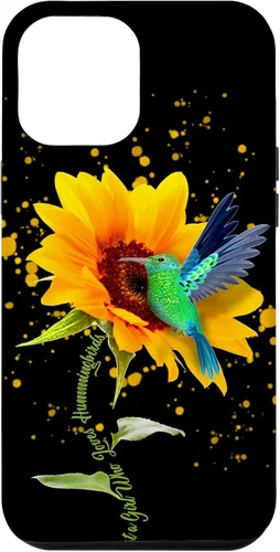 Vista 26 de Just a Girl who Love Hummingbirds Sunflower Bird Cute Flower Case for iPhone 17