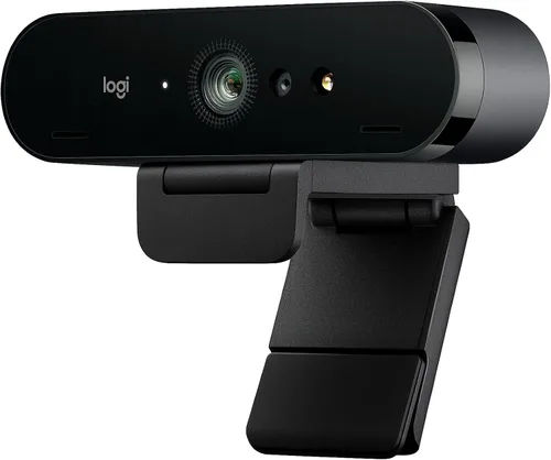 Logitech Brio, webcam Ultra HD para videoconferencias, grabación de videos y transmisión