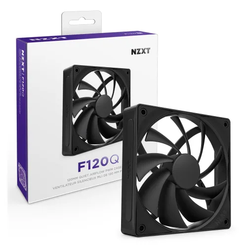 Vista 8 de F120Q - Ventiladores de flujo de aire silenciosos de 4.724 in - Individual - Negro