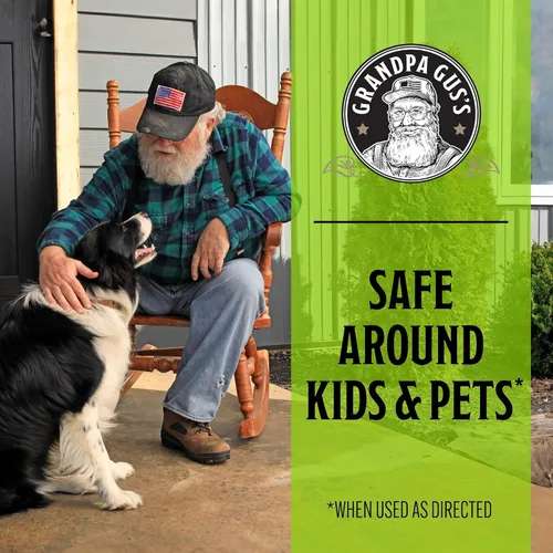 Vista 5 de Grandpa Gus's, repelente de roedores natural. Aceite de hierbabuena para el control de ratas y ratones, 8 oz