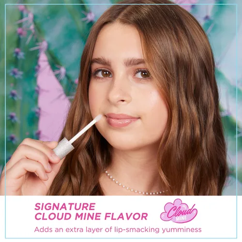 Vista 3 de Petite 'N Pretty Brillo de labios 10K Shine para niñas (Diamond Heist) – Maquillaje para niños, preadolescentes y adolescentes, alto brillo, suave