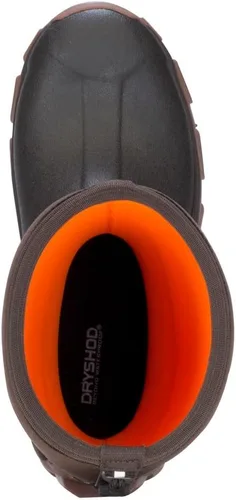 Vista 4 de Dryshod Hi Haymarker Farm - Botas de trabajo para mujer, color marrón HAY-WH-BR, Marrón