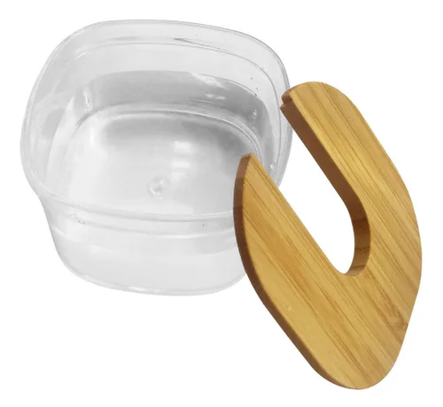 Vista 3 de FitSand - Soporte de enjuague para afeitadora de bambú compatible con Skull Shaver Pitbull Gold PRO GX5