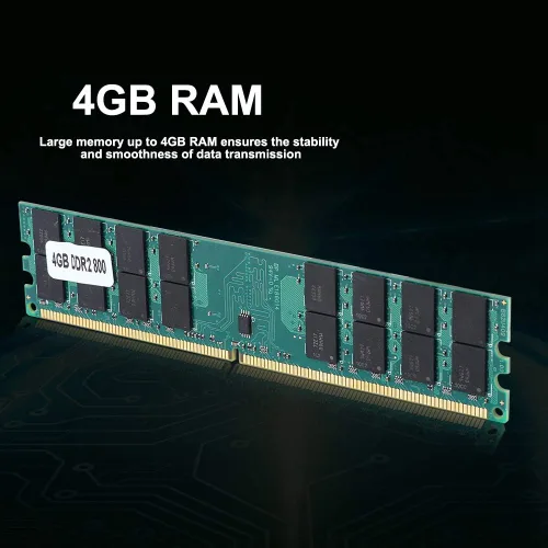 Vista 4 de Memoria DDR2 de 4 GB, PC2-6400 PC3-12800R, 32 GB, DDR2, 800 MHZ, memoria de PC, placa de módulo de 240 pines para computadora de escritorio