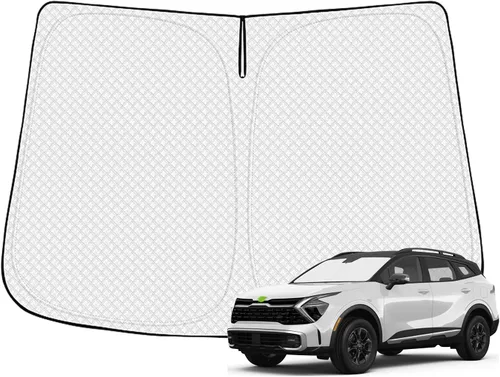 Vista 163 de Canvcle Parasol para parabrisas para Jeep Wrangler JL 2018-2026, accesorios gruesos de 6 capas para Jeep Gladiator JL/2020-2026, protector
