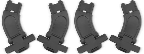 UPPAbaby Adaptador para cochecitos Minu y Minu V2/Compatible con Bassinet, Aria, Mesa V2 o Mesa Max, fijación rápida + segura, 1 juego (paquete de 2)