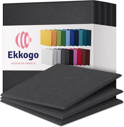 Vista 123 de Paneles acústicos de alta densidad para amortiguar sonidos, forma hexagonal, paquete de 12 unidades de 14" x 12.1" x 0.4", color turquesa océano