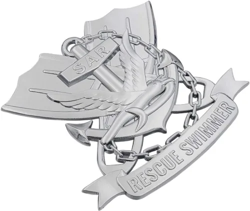 Vista 23 de Emblema de metal de la tripulación de la Fuerza Aérea