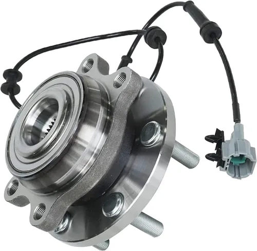 Vista 5 de Detroit Axle - Conjunto de cubo de rodamiento de rueda delantera 4WD para Nissan Frontier 2005-2019, Nissan Pathfinder 2005-2012 Xterra 2005-2013