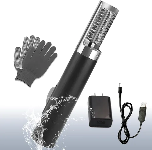 Potente escalador eléctrico de pescado, removedor de pescado inalámbrico para quitar fácilmente las escamas de pescado sin problemas ni desorden