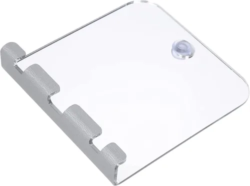 Espejo de ducha antiniebla, amplio rango de aplicaciones, fácil de quitar, antiniebla, sin niebla, espejo de afeitado para baño y cuarto de ducha