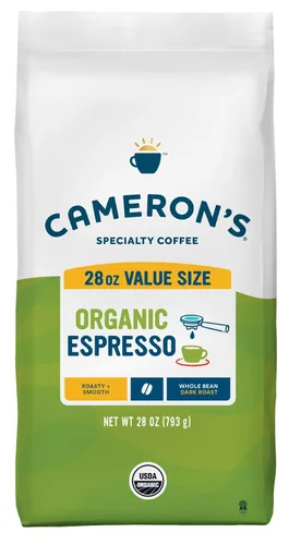 Vista 16 de Cameron's Coffee Hawaiian Blend Café de grano entero, tostado, 10% mezcla de café hawaiano, 4 libras
