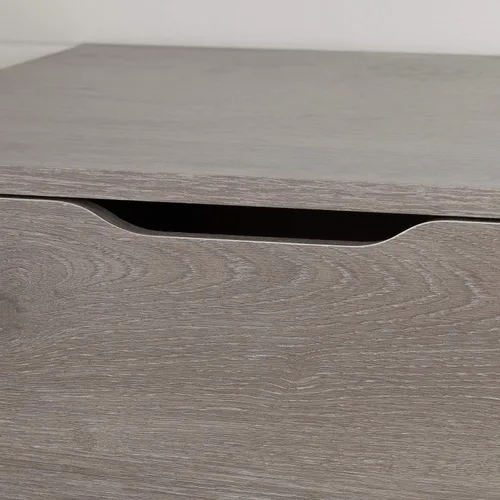 Vista 8 de South Shore Holland 5 cajones, roble negro