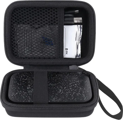 co2CREA Estuche Duro de Reemplazo para Impresora Fotográfica Instantánea Portátil HP Sprocket 2x3 (Estuche Negro Noir)