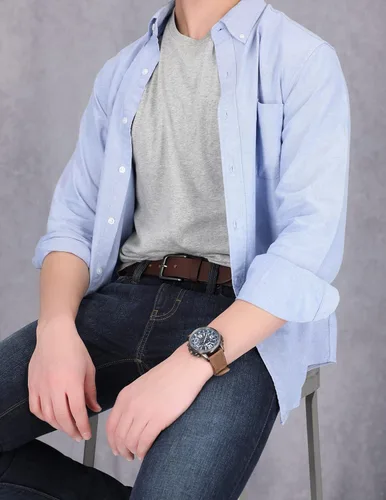 Vista 3 de Timberland - Cinturón para pantalones de mezclilla clásico de 1.378pulgadas para hombre