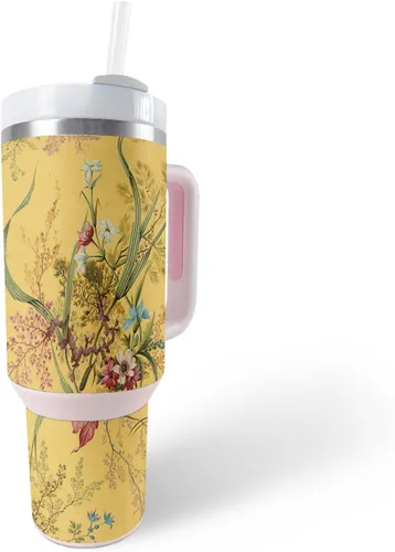 Vista 18 de MightySkins Skin - Vaso de vinilo compatible con Stanley The Quencher H2.0 FlowState de 40 onzas, mosaico de cebra, protectora, duradera y única